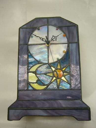 宇宙の置き時計: ステンドグラス アトリエ グラスガーデン